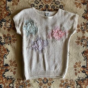 Koret Textured Cream Knit Top